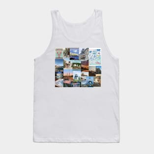 maine aesthetic collage Tank Top